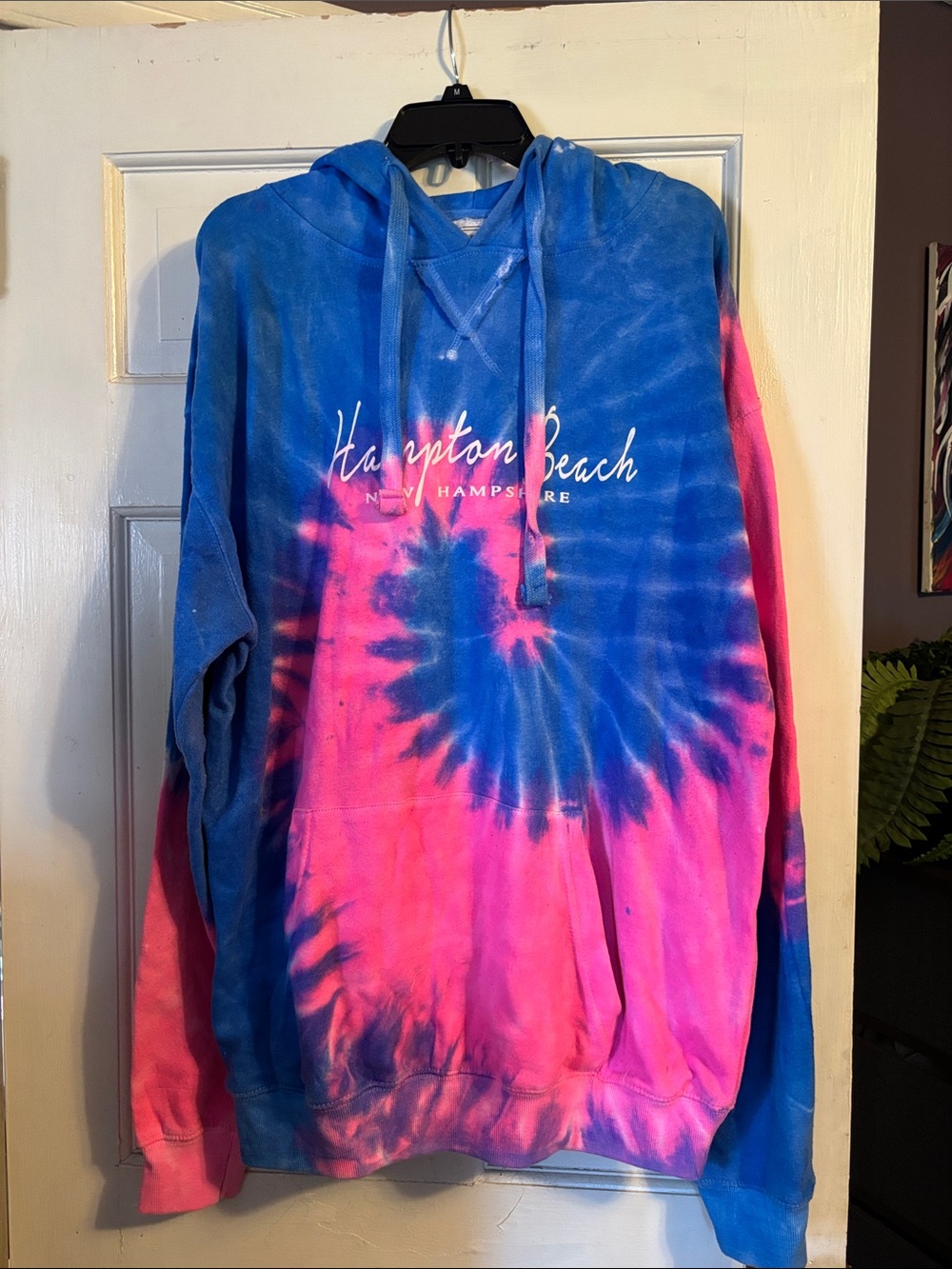 Hampton Beach tie dye sweatshirt